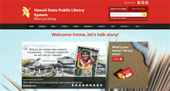 Desktop Screenshot of librarieshawaii.org